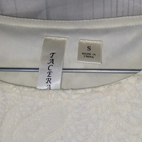 Tacera cream color lace dress - Picture 5 of 9